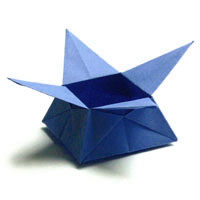 Origami Sternschachtel